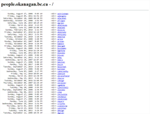Tablet Screenshot of people.okanagan.bc.ca